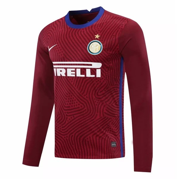 Thailandia Maglia Inter Milan ML Portiere 20/21 Borgogna